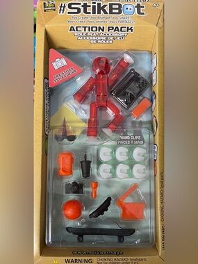 Stikbot Action Pack NEW Sealed Role Play Accessories Zing Toy